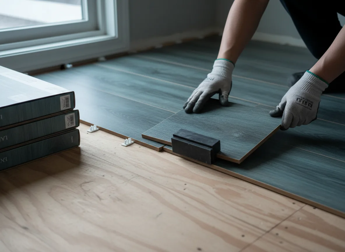 Luxury Vinyl Plank Installation company in Walker, KS
